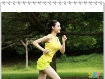 「迷人完美胸型」32F正妹卓蘭心慢跑 超有料 [15P]