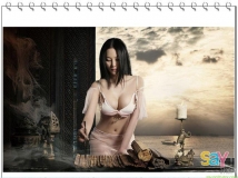 低胸超級爆~張馨予~蘇州35F巨乳美女 [50P]