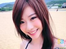 甜心美模張景嵐難得解放　比基尼辣照吸大叔搶拍 [30P]