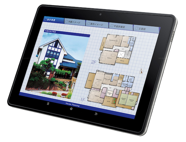 Sharp intros underwhelming RW-T110 Gingerbread tablet with NFC, not much else on board