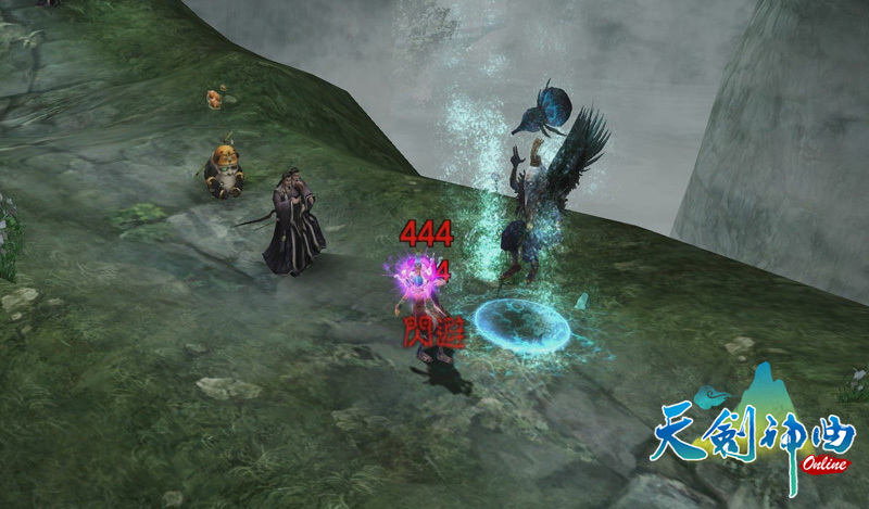 06_《<strong><a href='http://game.yam.com/search.php?stype=news&keyword=天劍神曲Online&ta=2' title='天劍神曲Online 相關內容'>天劍神曲Online</a></strong>》「越秀劍塚」BOOS一號「神鴨上人」是個很強硬的對手，玩家們應付時需特別注意！
