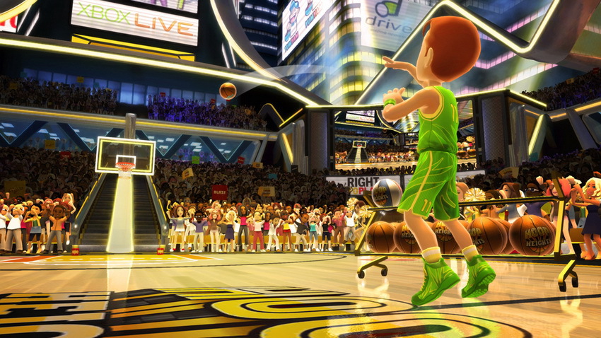 Kinect Sports：Season 2《運動大會2》三分球英雄