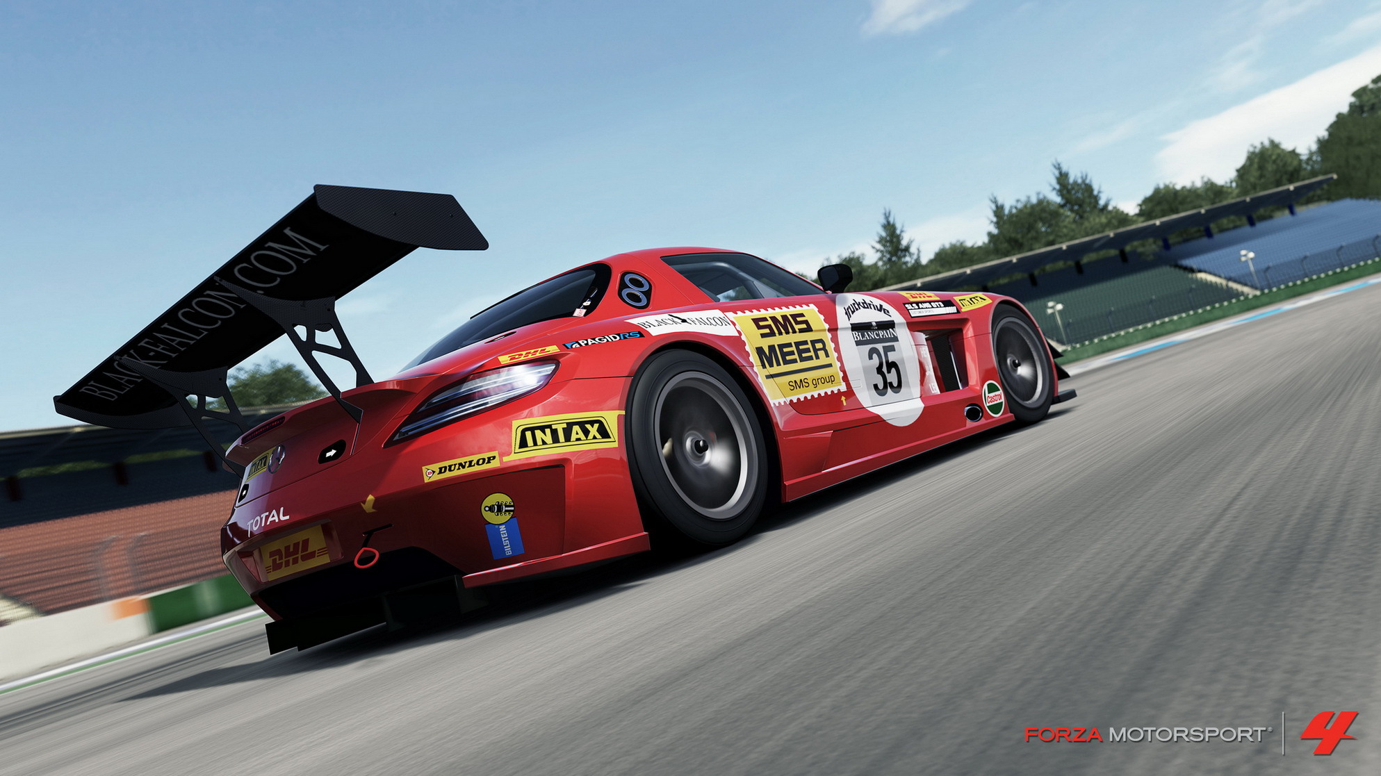 2011年式Mercedes-Benz #35 Black Falcon SLS AMG GT3