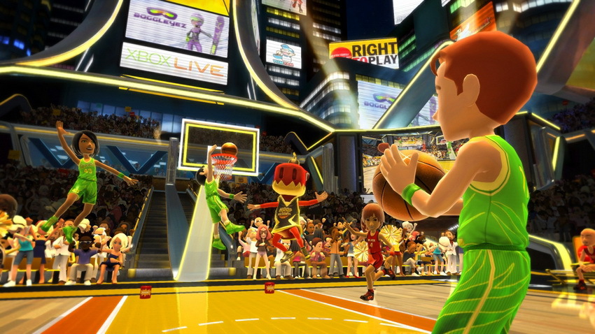 Kinect Sports：Season 2《運動大會2》空中接力灌籃夢
